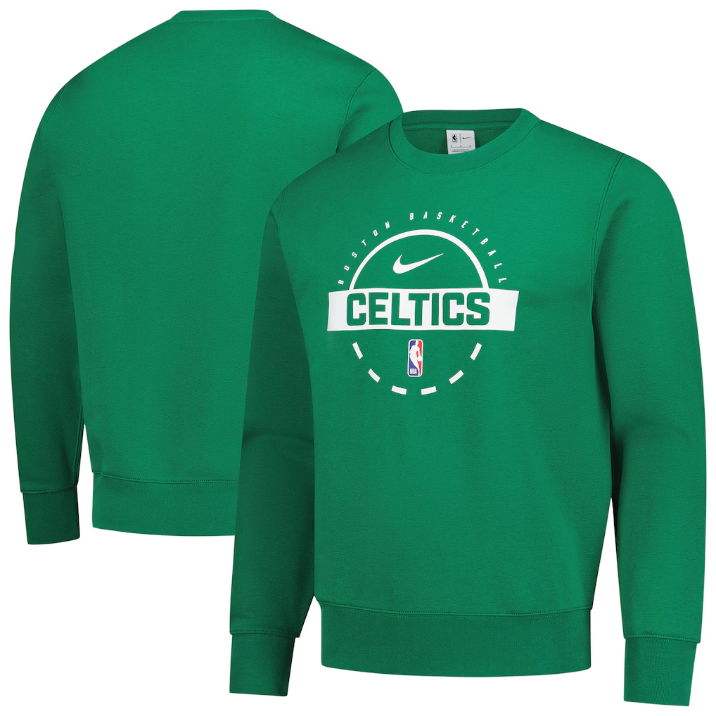 Men's Boston Celtics Green 2025/26 Practice Club Sweatshirt